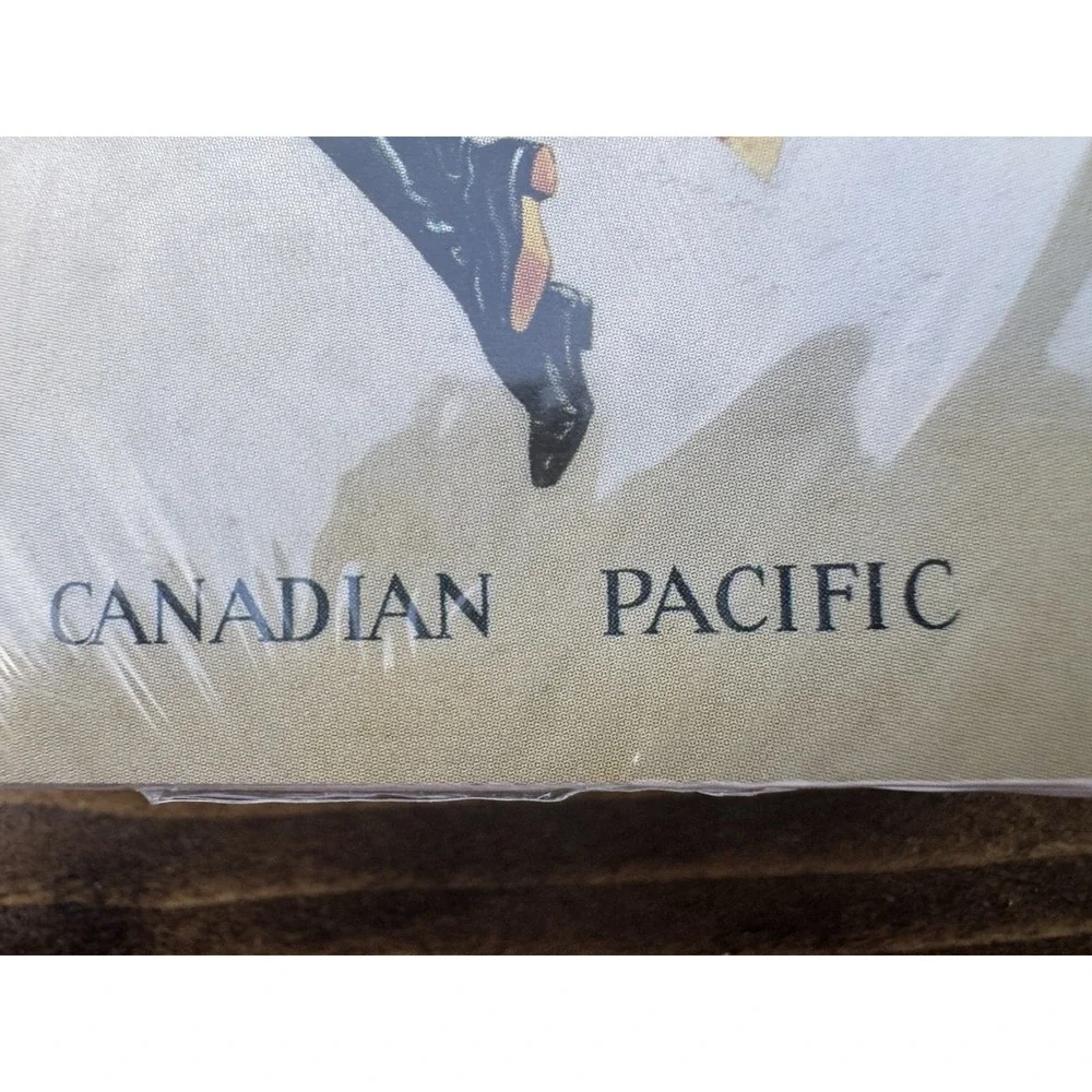 Vintage Canadian Pacific Playing Cards Sealed Rockies Souvenir‎ Deck